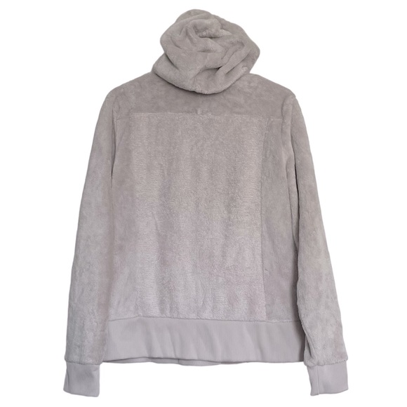 The North Face Cream Color Pullover Fleece Hooded Sweater Sweatshirt Hoodie - Picture 3 of 9